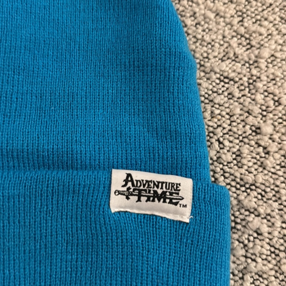 Blue Adventure Time Kids Beanie - Picture 3 of 6